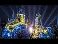 FULL “The Magic of Christmas at Hogwarts” Harry Potter projection show, Universal Orlando