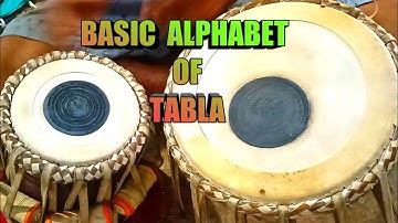 BASIC ALPHABET OF TABLA