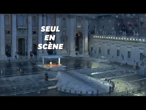 Le pape préside une prière contre le coronavirus en solitaire depuis le Vatican Le pape préside une prière contre le coronavirus en solitaire depuis le Vatican