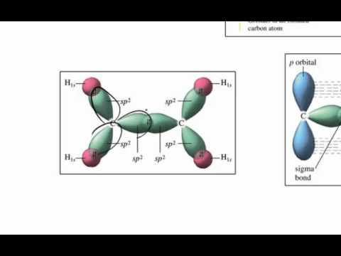 VB Theory sp2 Hybridization C2H4 - YouTube Co2 Vsepr