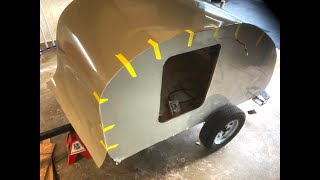 Installing Filon Fiberglass Siding on RV Camper using Composet CompBond RV Wall Panel Kit