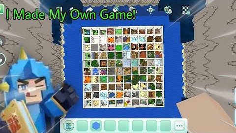 I made my own game "Parkour Paradise" in blockmango