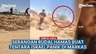Tentara IDF Panik Kena Serangan Rudal Kelompok Hamas