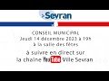 Conseil municipal du jeudi 14 dcembre 2023