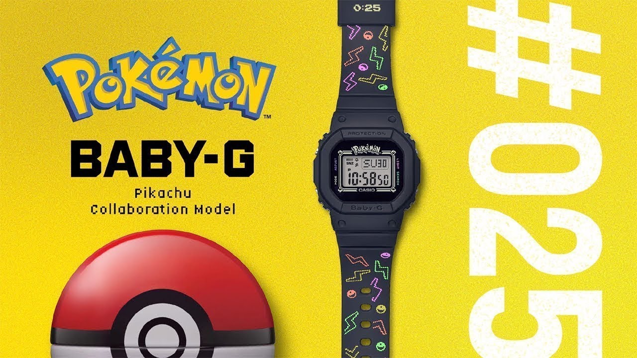CASIO BABY-G × Pokémon Collaboration Video - YouTube