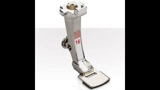 Gina's Pro Tips - Bernina Presser Foot #16 Gathering foot