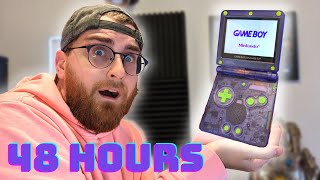 I Spent 48 Hours Using ONLY The GameBoy Advance