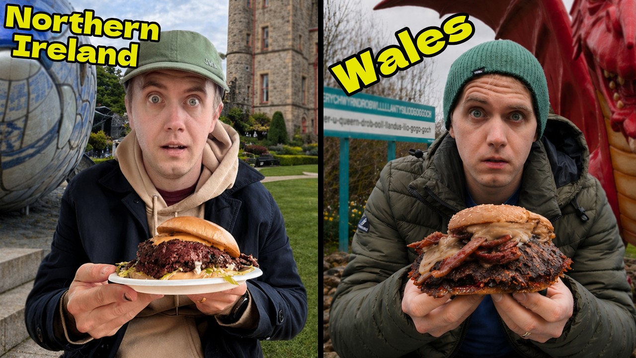 I Tried to find the Best Burger in the UK (Wales & Northern Ireland)