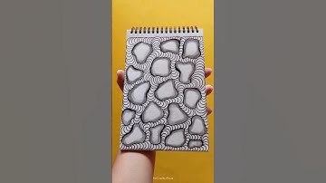 Zentangle #zenart #doodling #trending #artshorts #zentangledoodle