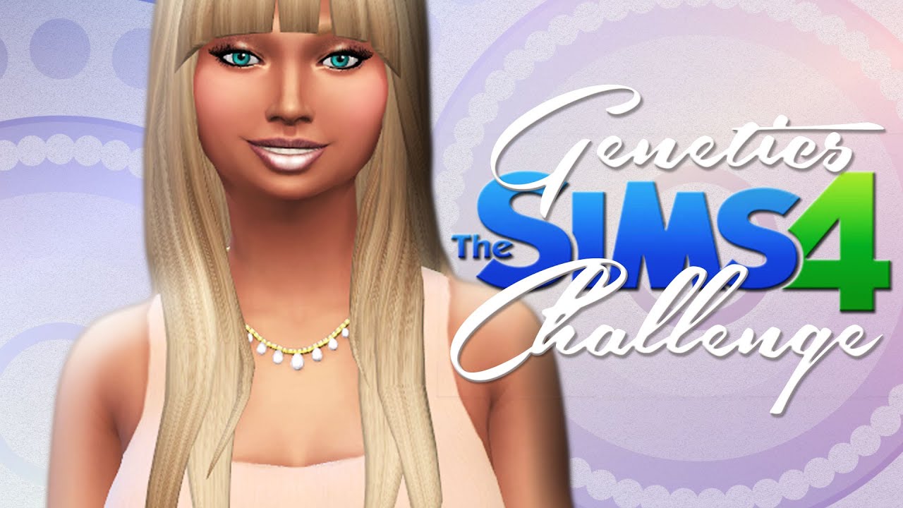 The Sims 4: Genetics CAS Challenge - YouTube