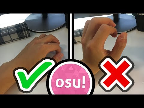 Posture and Positioning in osu!