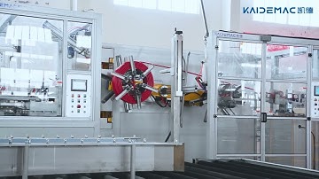 KAIDEMAC-Automatic Pipe winding machine for PE/PERT/PEX pipe Coiler, Fully automatic coiler.