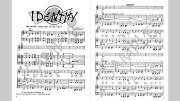 Identity - MusicK8.com Singles Reproducible Kit