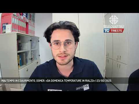 MALTEMPO IN ESAURIMENTO, OSMER: «DA DOMENICA TEMPERATURE IN RIALZO» | 23/05/2025
