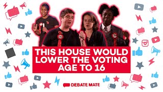 Debate Mate Debate | This House would lower the voting age to 16 (UK)