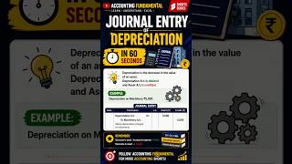 Depreciation Journal Entry #account #basic #learning #accountability