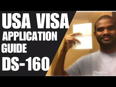 USA VISA APPLICATION B1/B2 / DS-160 EXPLAINED TAMIL