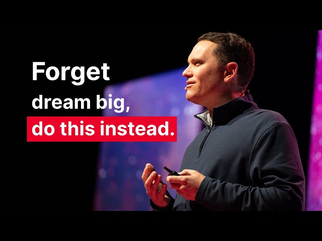 Why dreaming big might be holding you back | Jeff Hilimire | TEDxAtlanta