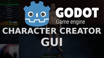 Godot Character Creator Overview / GUI