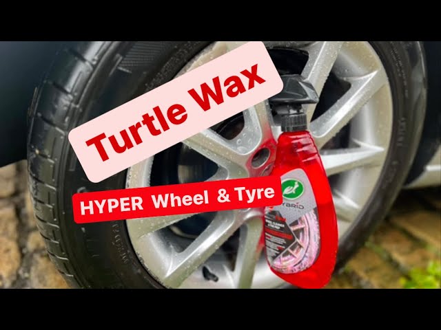 $8/mo - Finance Turtle Wax 53744 Hybrid Solutions Hyper Foam Wheel and Tire  Cleaner, Spray on Heavy Duty Formula for Both Wheels and Tires, Brake Dust  Remover, Clean and Prep for Tire