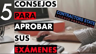 5 Consejos Para Abrobar Tus Examanes