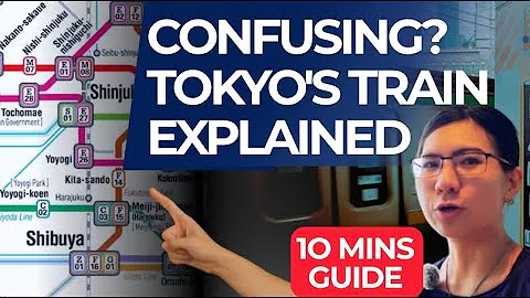 Trains in Tokyo EXPLAINED – in 10 mins!