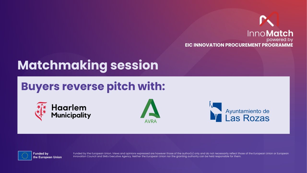 MatchMaking session: Buyers reverse pitch - YouTube