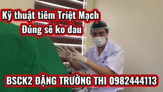 Cơ sở 2 Quảng Ninh: TIÊM TRIỆT MẠCH - KẾT QUẢ PHỤ THUỘC NHIỀU Ở KỸ THUẬT TIÊM ♥️