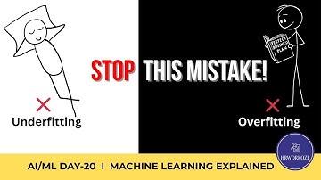 Day 20: Overfitting vs Underfitting in Machine Learning | Easy Explanation with Examples I Hrworkoze