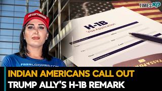 Laura Loomer Faces Backlash Over H1B Remarks | Indians In U.S