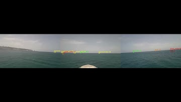 Elbit Systems Seagull USV 360-degrees Panoramic Video System demonstration