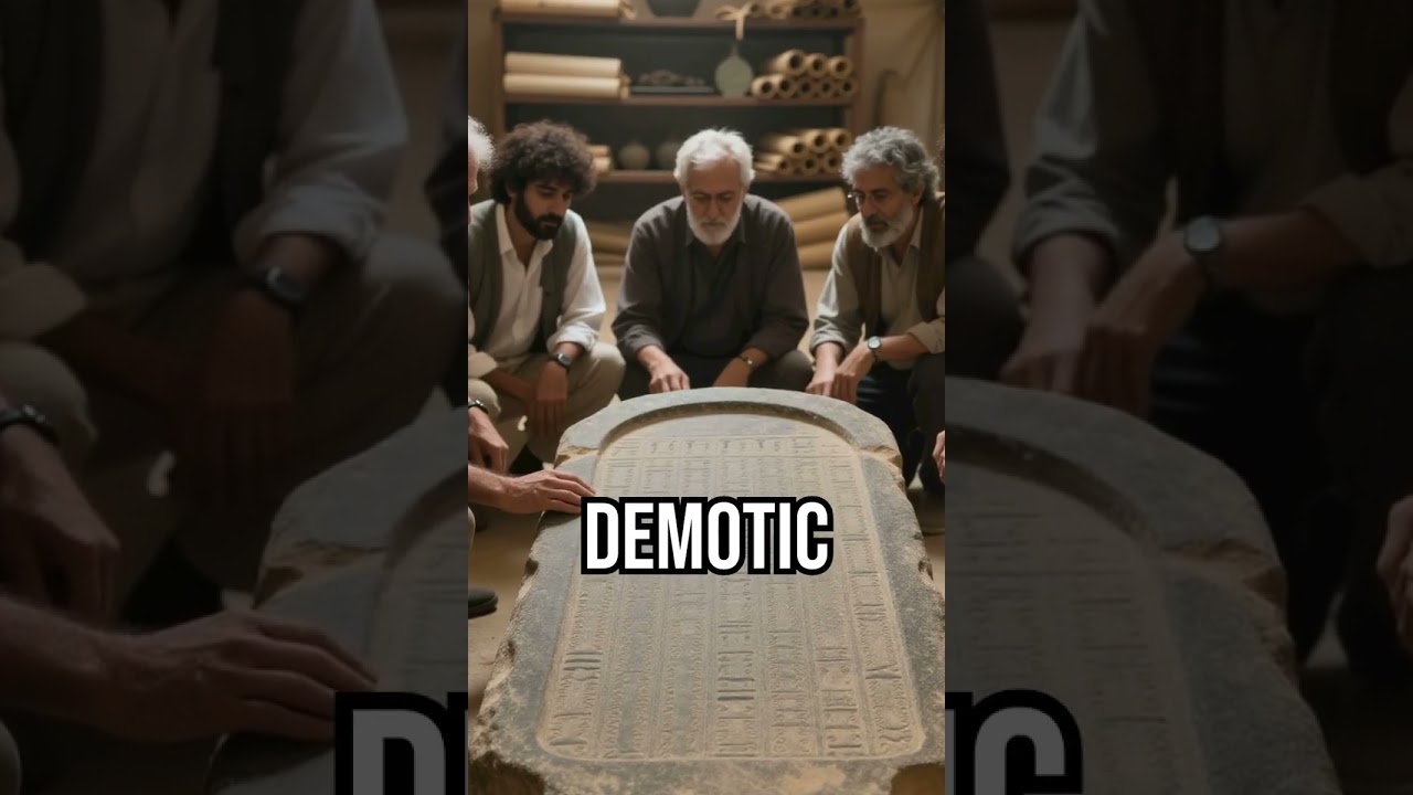 Unlocking history's secrets #RosettaStone #AncientMysteries