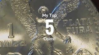 Top 5 Coins in my Silver Stack - VR for MrMonkeySwag!
