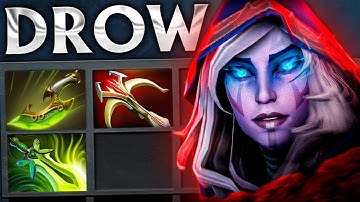 Brutal Damage Burst Drow Ranger 30Kills🔥Swift Blink + Butterfly EPIC Comeback Dota 2