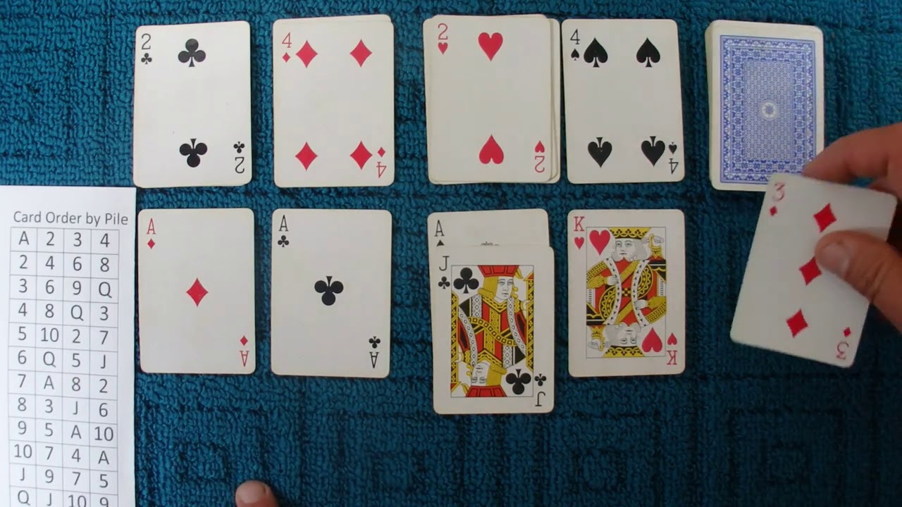 ASMR - Playing Calculation Solitaire - Australian Accent - Chewing Gum & Describing a Quiet Whisper