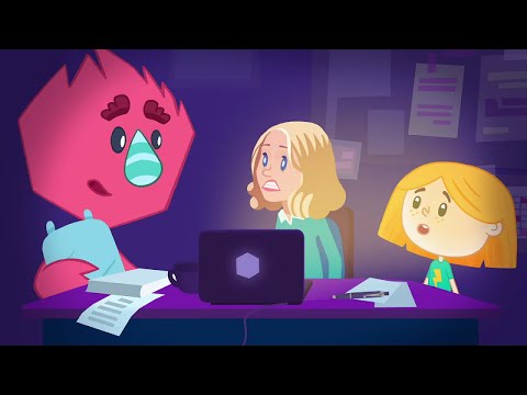 Быстрые картинки – Катя и Эф. Куда-угодно дверь — Серия 10 – Образовательный мультик для детей