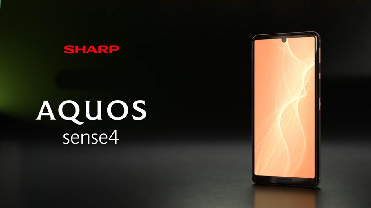 Sharp AQUOS sense4 - YouTube