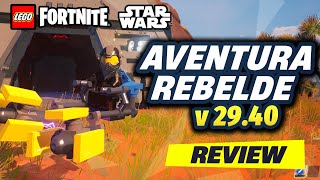 LO QUE DEBES SABER Evento de STARWARS Aventuras Rebeldes | Review v29.40 LEGO Fortnite