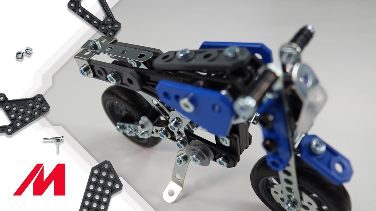 Meccano/Erector, 5 Model Motorcycle (17202)