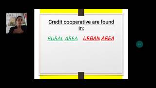 CREDIT COOPERATIVE