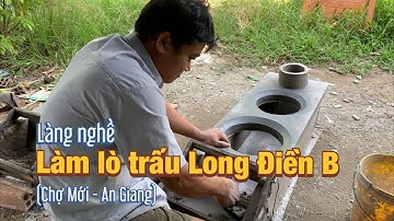 Làng nghề làm lò trấu Long Điền B (Chợ Mới, An Giang)