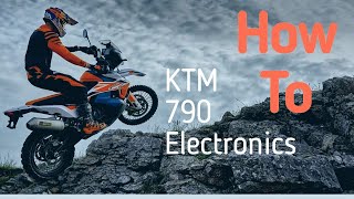Master your KTM 790 Adventure Electronics (Ride & Rally Modes, ABS, TFT Display) screenshot 1