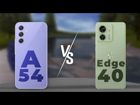 Samsung Galaxy A54 Vs Motorola Edge 40