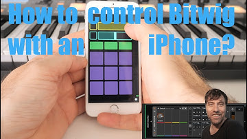 How to control Bitwig with an iPhone?