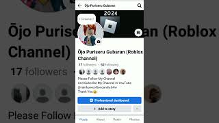 My Facebook Page.