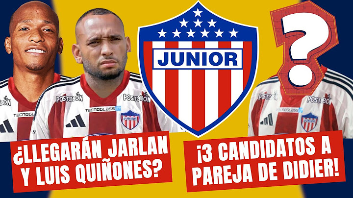 ¿LLEGAN JARLAN Y LUIS QUIÑONES AL JUNIOR? ¿A Quién Ficharán Como Pareja de Didier? | #100Tiburon