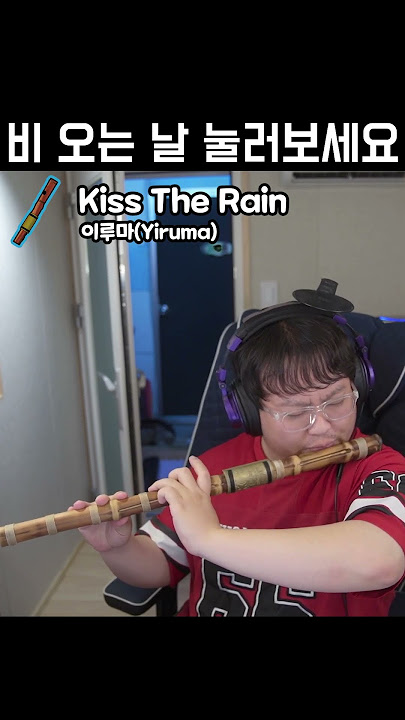 이루마 - Kiss the Rain 대금 버전