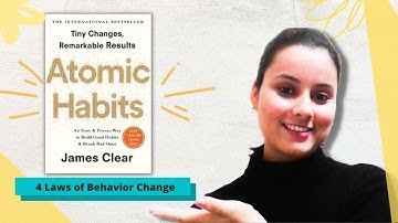 ATOMIC HABITS by James Clear | 4 Laws of Behavior Change