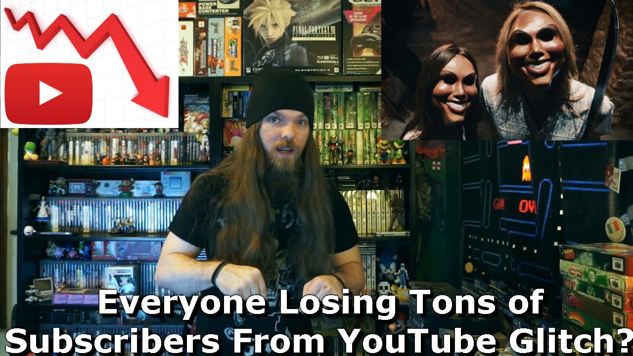 Everyone Losing Tons of Subscribers From YouTube Glitch? - AlphaOmegaSin