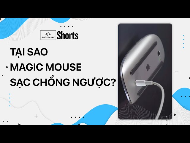 Tại sao Magic Mouse khi sạc lại không dùng được? #shorts
